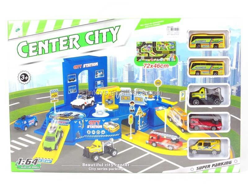 city parking playset