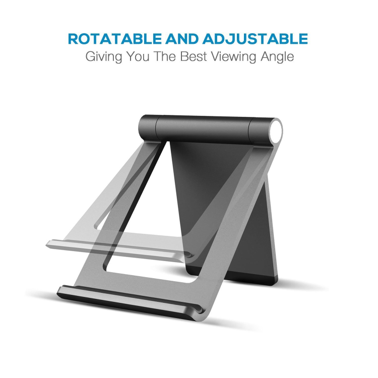 Universal cell phone stand portable aluminum tablet holder