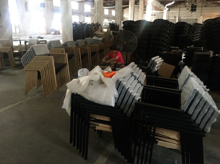 Uplion tuinmeubilair kunststof hout 2-zits fauteuil vrije tijd kunststof houten stoel