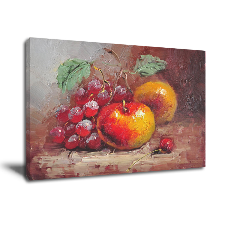 中国静物新デザインフルーツバスケット油絵キャンバス| Alibaba.com