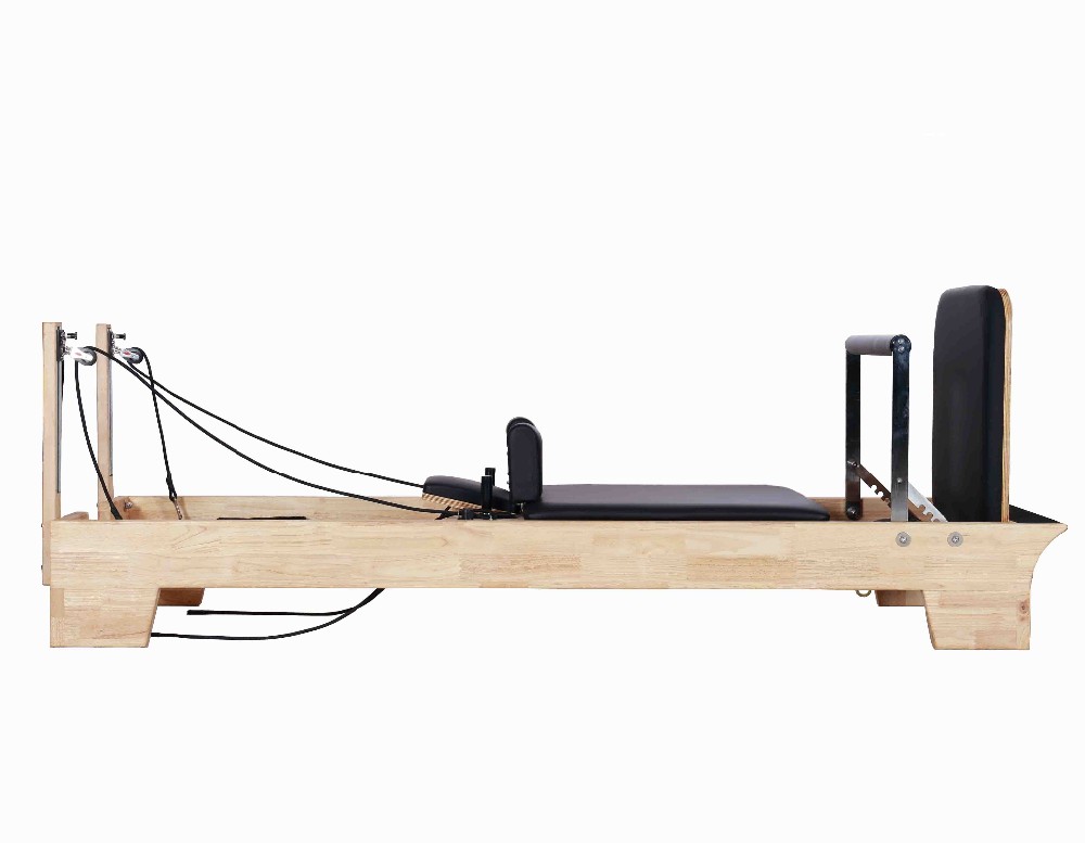 優れた進歩と優れた仕上げを備えたピラティスウッドリフォーマー