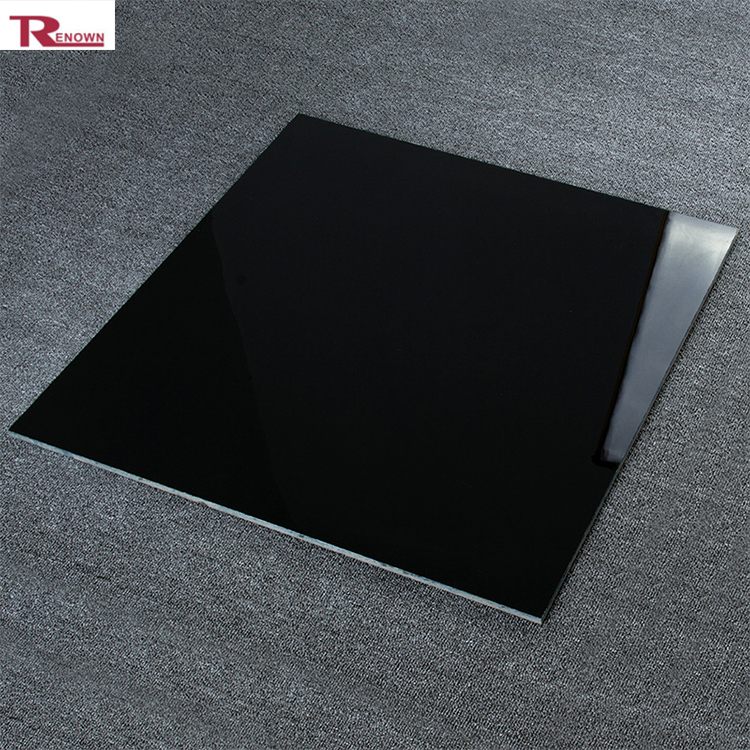 Easy To Clean 5 Star Hotel Floor Tiles Black And White Ceramic
