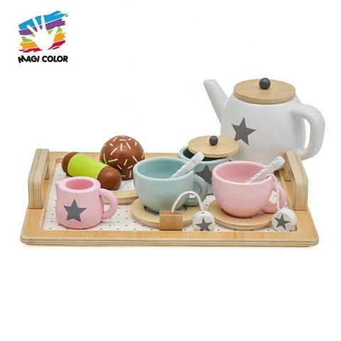 wooden tea set aldi