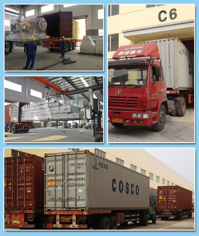 Outstanding performance high efficiency Triple pass rotary drum dryer