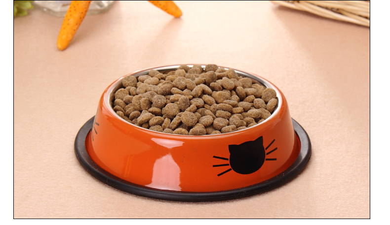 Stainless Steel Metal No Spill Pet Food Bowl Dog Bowl Cat Bowls Stand For Dog Dish