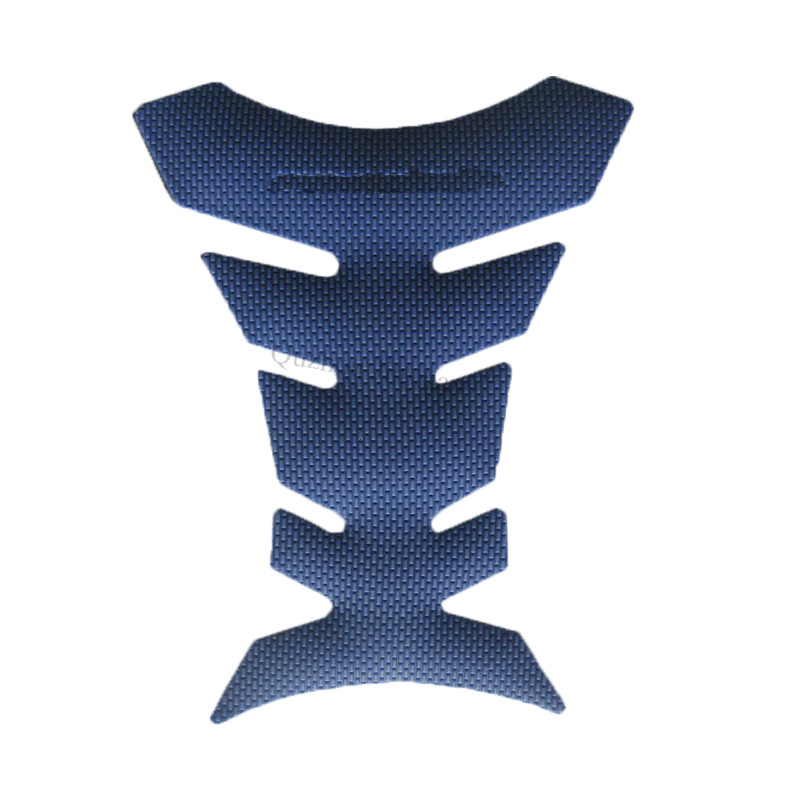 2018 мотоцикл рыбьей косточки углерода бак Стикеры для защитные щиты, синий цвет мотоцикл Tankpad, мотоцикла стикеры JYTP-006