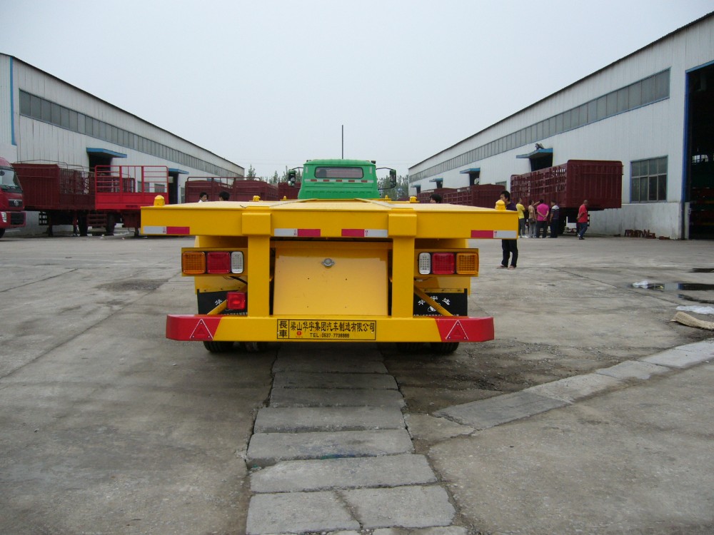 40ft 三轴平台/集装箱卡车半挂车