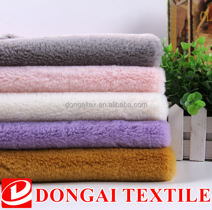 Детская ткань шарф ткань кролик шерсть обнимается ткань