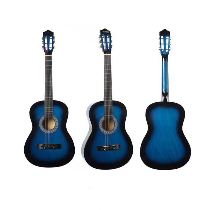 39 inch musical instrument classical wholesale guitars with nylon string