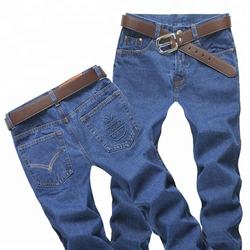 Roupa de trabalho de carga feita sob encomenda calça masculina bordada ou impressão jeans baratos pela fábrica oem yulin