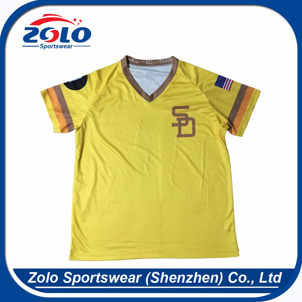 custom new style heat hip hop plain baseball jersey shirts