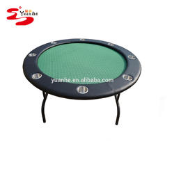 48 inch 8 person folding portable round poker card table for sale