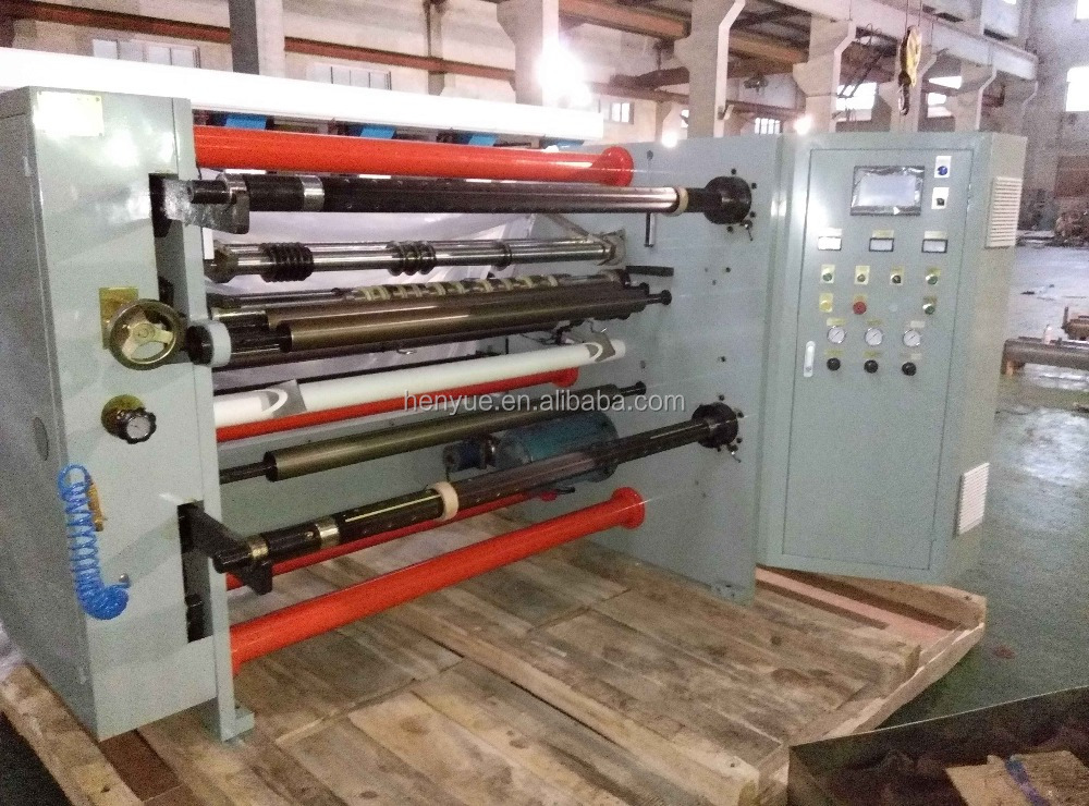 High Speed Jumbo Roll and Paper and Label Slitting and Rewinding Machine