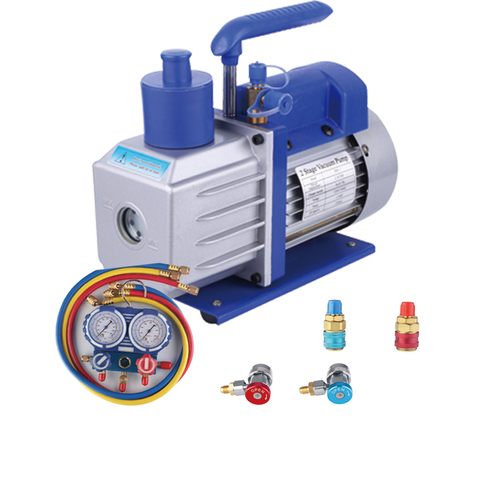 rotary vane vacuum pump,oil free vacuum pump,manifold gauge set