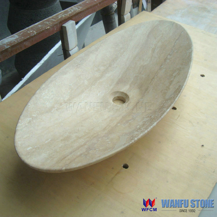 Lavatory Natural Stone Sink Wholesale Color Vessel Wash Basin