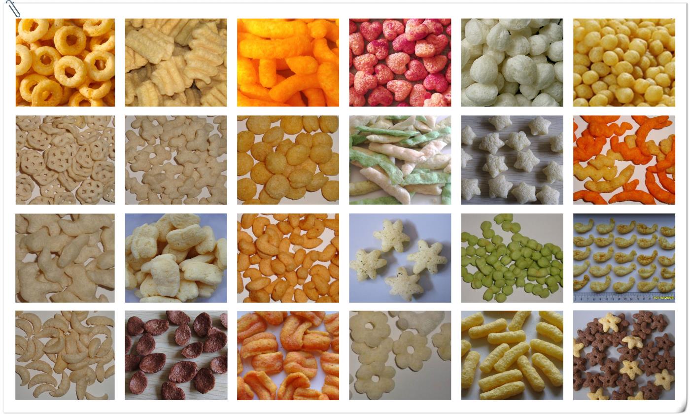 MT-65 Corn Puff Production Line 150kg/H Food Processing Machine