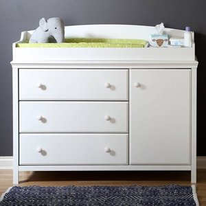 baby chest of drawers with change table