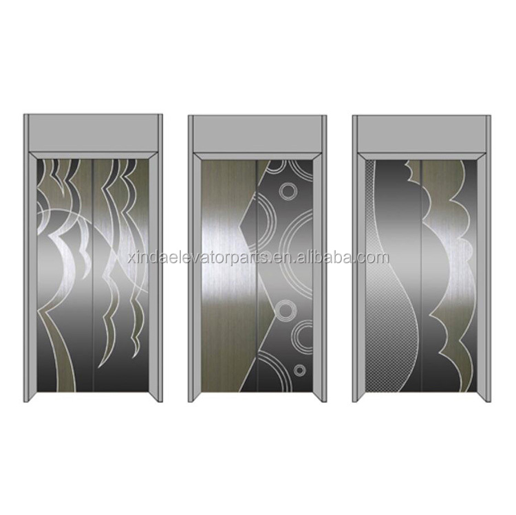便宜的电梯门板价格安全零件高质量电梯层门描述ningbo for hand