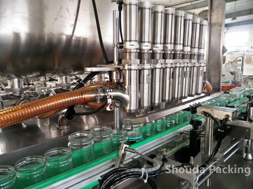 Автоматическая соус Чили и Наполняющая машина линия