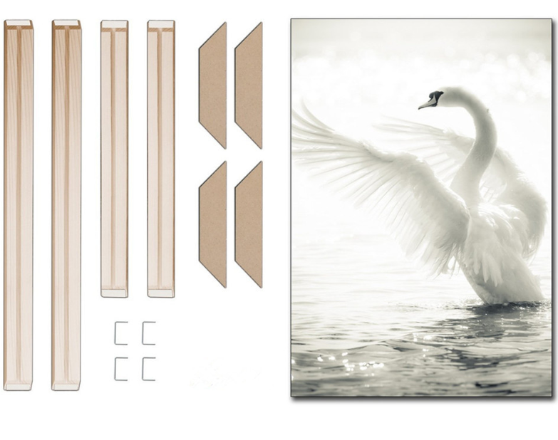 Твердый деревянный профессии холщовая рама Набор для живописи масляными красками, Wall Art любые размеры доступны