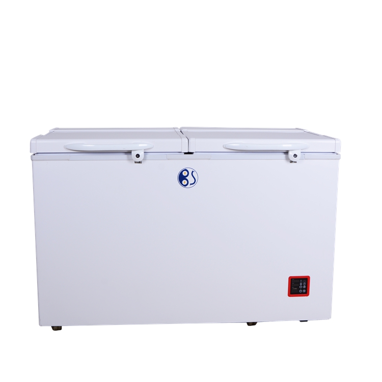 362L Солнечный энергосберегающий dc 12v 24v коммерческий Морозильный холодильник