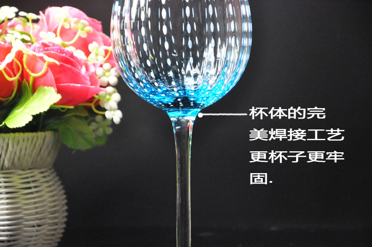 White Wine Glasses Wine Party Glass Wine Glasses With Customized Painted design