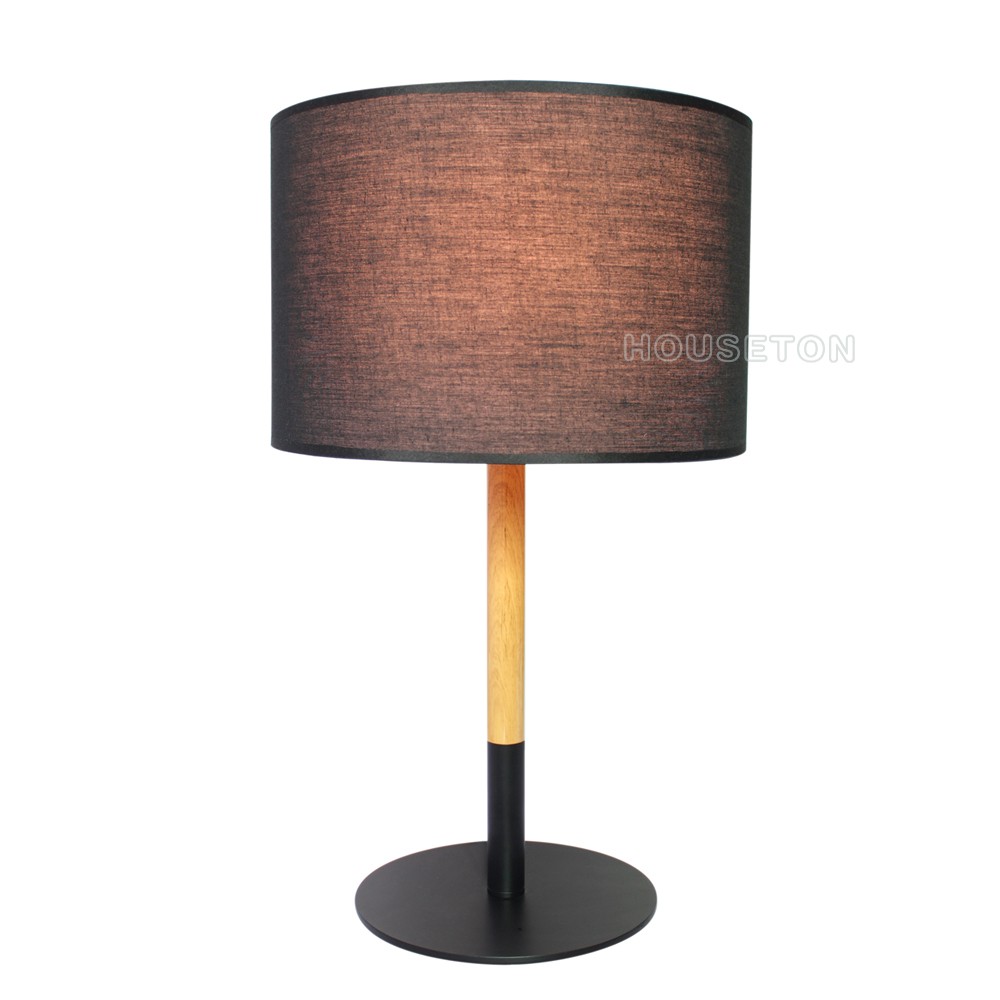High power wood office indoor standing modern floor lamp fixtures