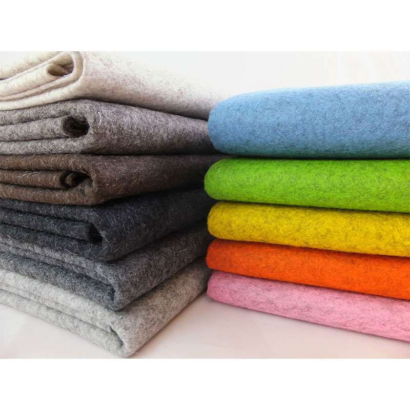 3-4mm thick 100/% WOOL FELT FABRIC GREY
