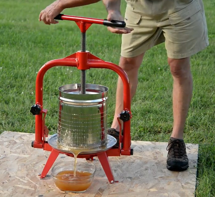 4 галлона корзина из нержавеющей стали пресс для яблочного сидра MacIntosh пресс для фруктов и измельчитель