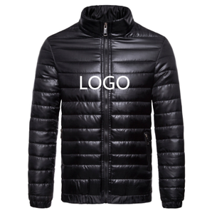 Men 90% Down 10% Feather Content Thin Ultra Light Down Jacket Winter Long Sleeve Solid Fashion Down Jacket For Winters