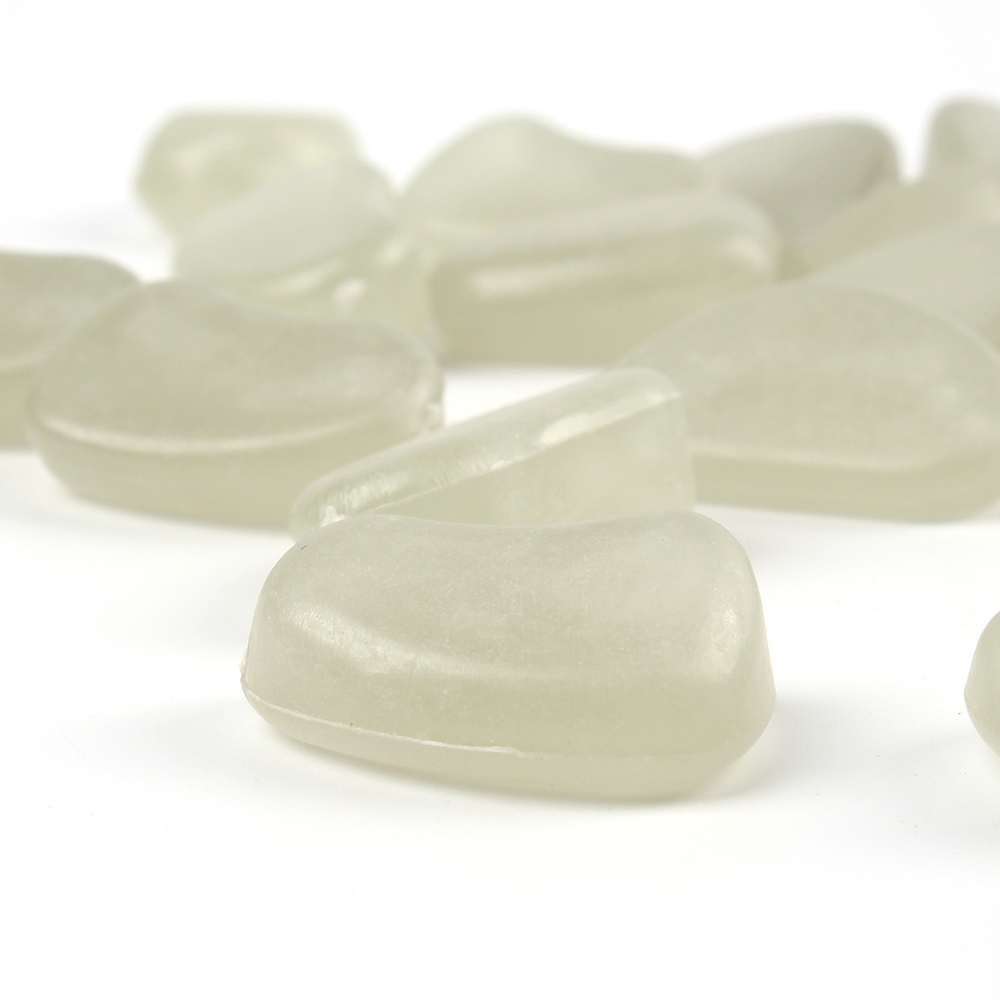 Светятся в темноте сад галька для DIY украшения синий зеленый