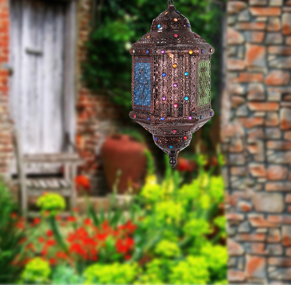 Moroccan style lantern new arrival exotic decor hanging pendants lamp