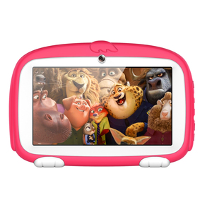 2019 New 7 inch Children Educational Learning Android Kids Tablet With Silicon Case Stand