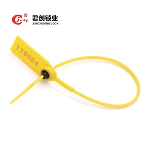 JCPS003 yellow seal tag for fire extinguisher