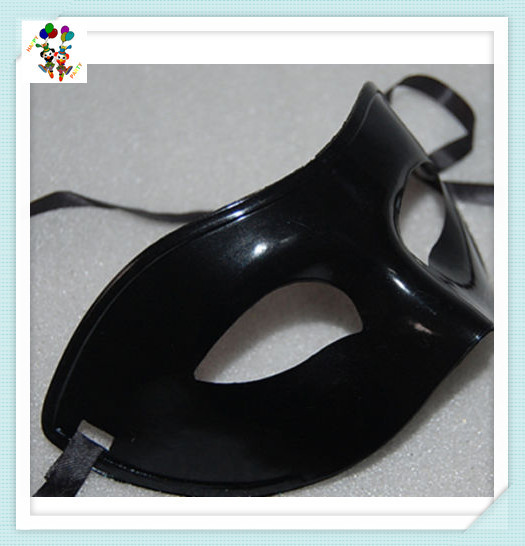 Cheap Black Color Plastic Chic Venetian Dance Party Masquerade Masks HPC-2686