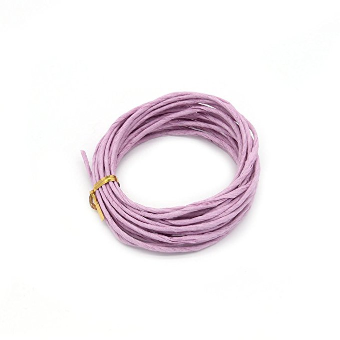 Оптовая продажа Высококачественная витая бумажная струна/шнур/веревка для подарочных пакетов