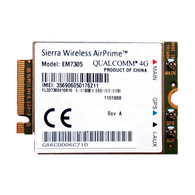 GPS 100Mbps EM7305 PCI-E M.2 Unlocked Sierra Wireless AirPrime 3G 4G LTE HSPA