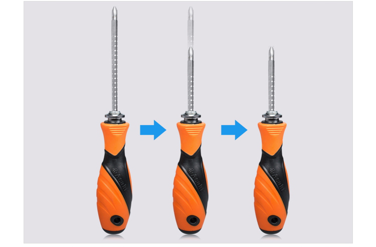 Asaki Multi Two way Portable hand Tool 2 in 1Screwdriver set tool