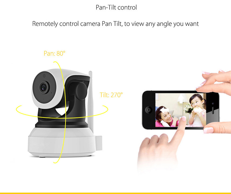 MBOSS Smart Video Cameras Home Surveillance 720p CCTV Wireless Mini Wifi IP Security Camera