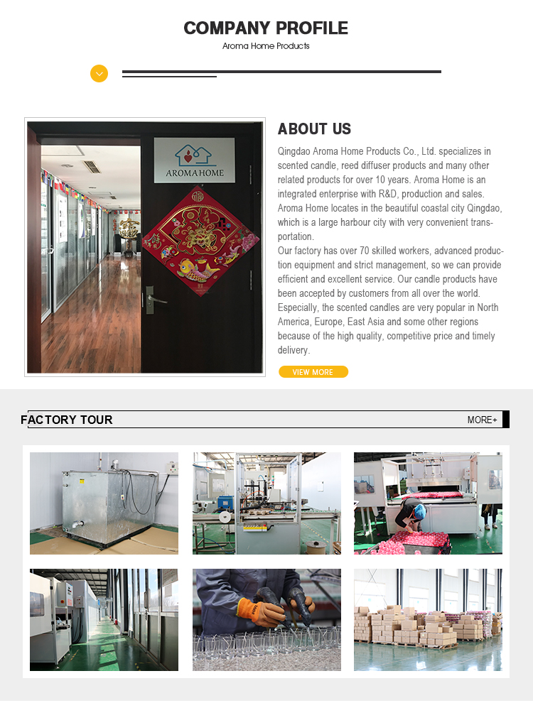 Aroma Home Red Candy Glass Candle سفارشی معطر با درب چوبی 9