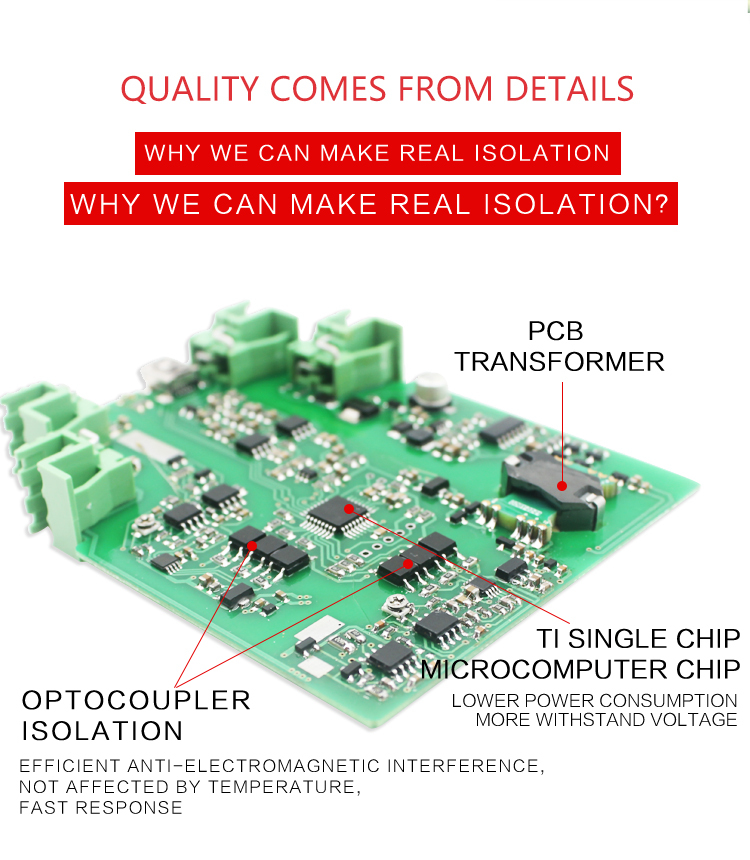 DC-Signalisolator GLG-Spannungssender 1-in 2-in 2-Out 0-10 V Bis 4-20 MA – Hohe Genauigkeit, Zuverlässig & Vielseitig Einsetzbar