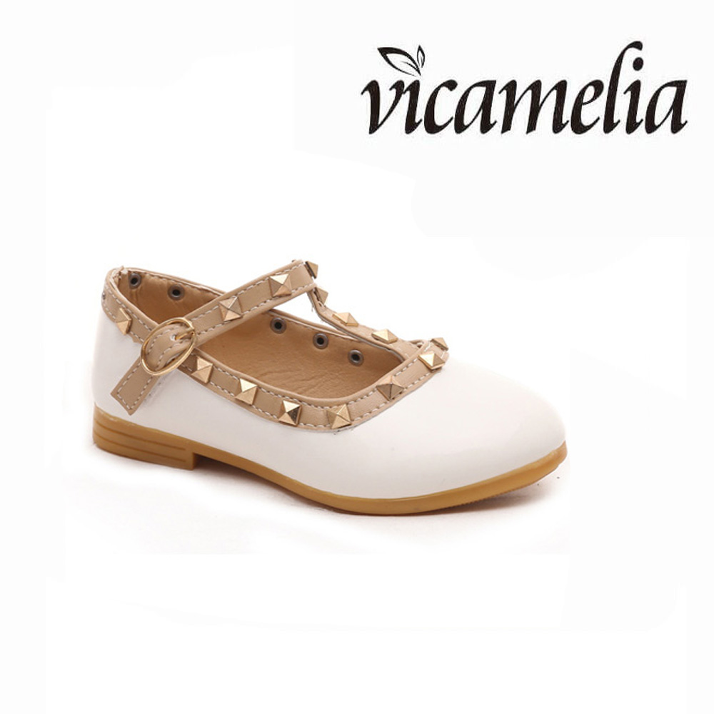 Spring Autumn Shoes Fashion Hot Style 2017 Single Shoes Princess Shoes Rivet