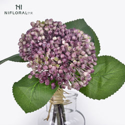 Home Decor Plastic Hydrangea Fruit artificial flowers bouquet