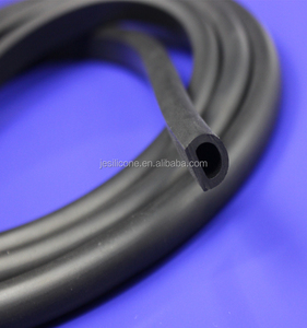 Heat resistant silicone foam sealing strips