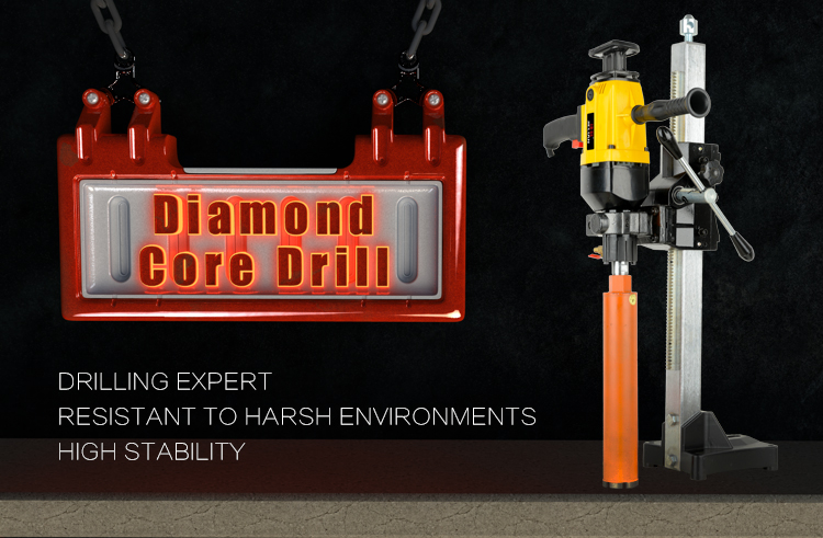 Concrete Core Cutting Drill Machine Vertical Diamond Core Drill Machine
