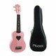 China ukulele manufacturers wholesale cheap colorful pink ukulele with case
