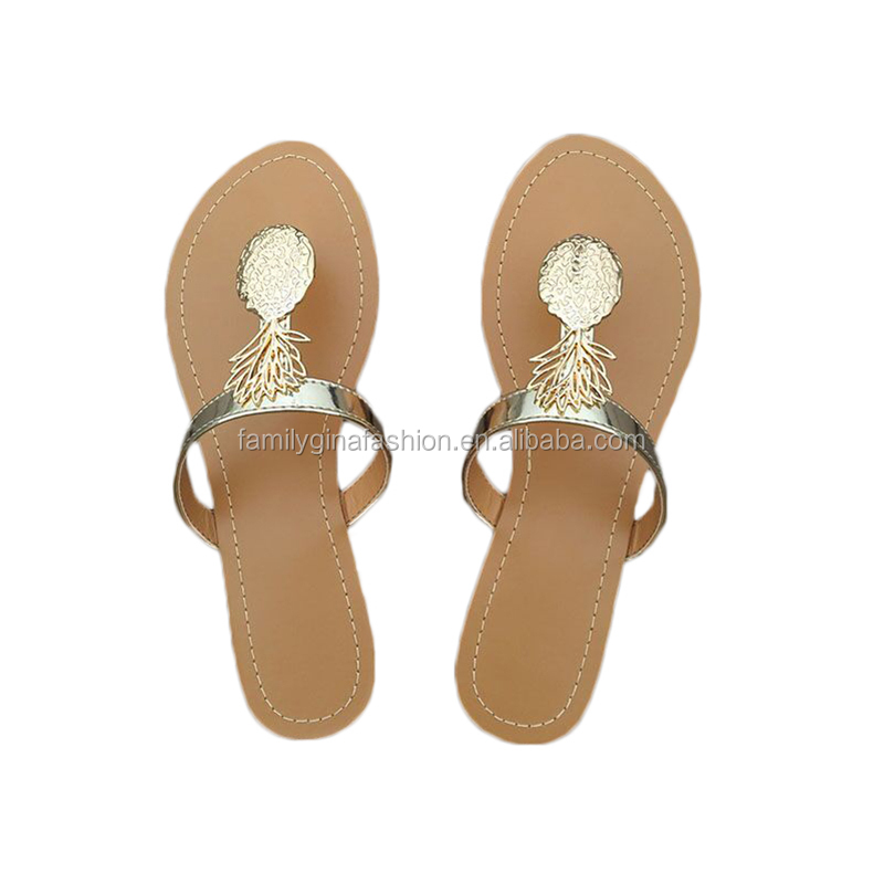 pineapple flip flops target