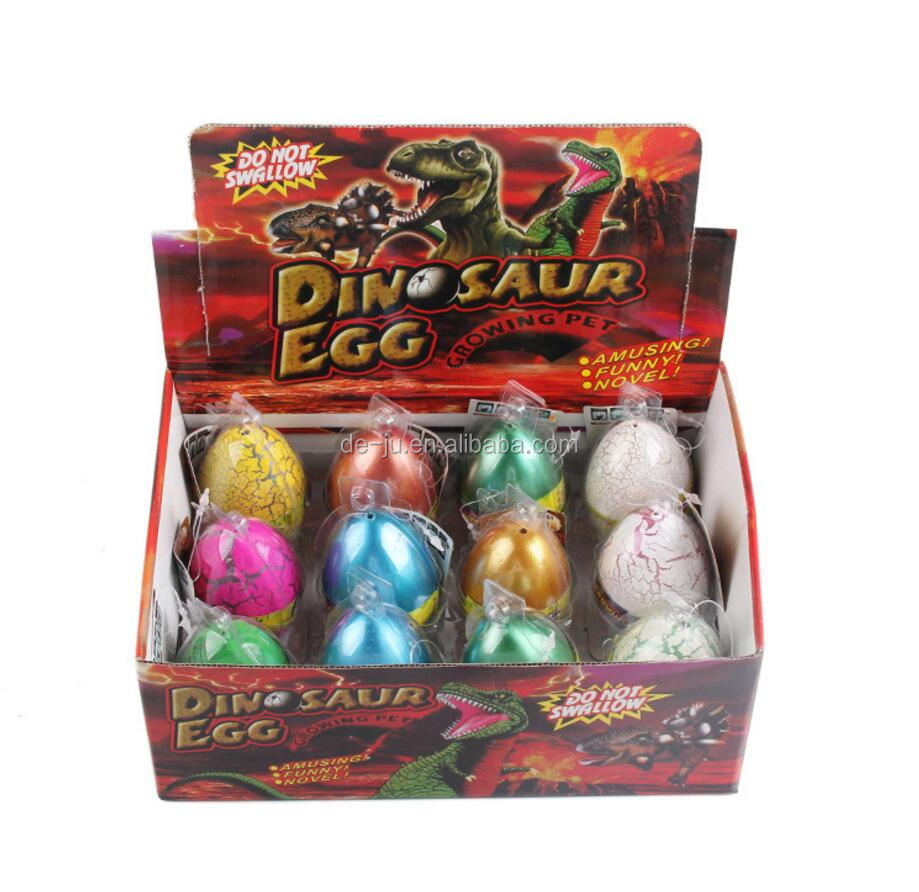 3 x Grow Aliens Egg with Alien Figure Magic Growing in Water Alien Hatching Eggs