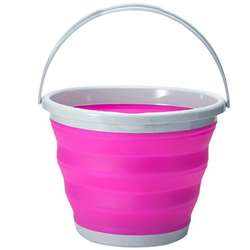 Factory Price Portable Retractable Silicone Folding Bucket