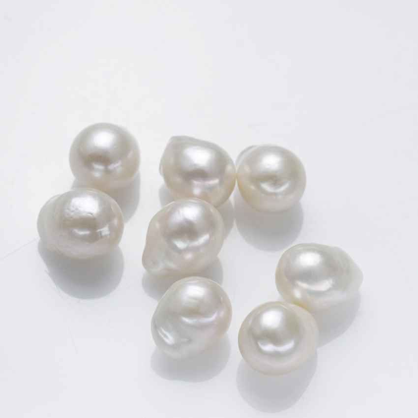 Lot 10 5mm-5.5mm Gray Peacock Freshwater Round Irregular Pearls Gemstone Beads